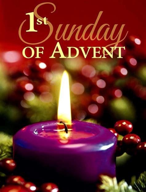 first sunday of advent 2022